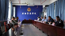 广西军区战备建设局工作组到我校考察调研