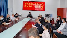 警察体育教研部召开部门党员会议