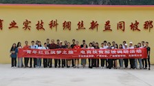 我校参加中国国际“互联网+”大学生创新创业大赛“青年红色筑梦之旅”对口那坡县调研活动
