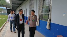 公安厅领导到我校检查广西公务员招录考试情况
