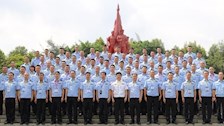 2020年来宾全警实战大练兵之全市公安派出所所长政治轮训班在大沙田顺利举行