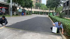 审计处到仙葫校区零星维修项目现场开展工程结算工作