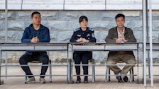 新生军训队列会操比赛