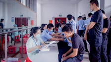 胸怀理想，心有大爱——我院学子“热血”防疫献血活动现场