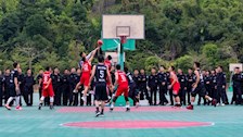 广西警察学院首届体育节“校庆杯”学生篮球比赛——揭幕战