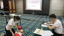 我院师生参加广西红十字会应急救护师资培训班