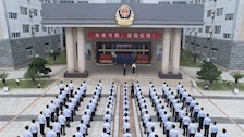 防城港公安祝愿警院实习生：未来可期，前程似锦！