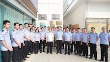 【迎评促建】｜治安学院到南宁市中山派出所开展学习参观活动