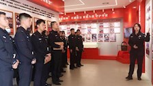 治安学院到南宁市中山派出所开展学习参观活动