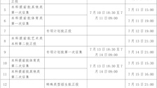 广西2022年普通高校招生录取日程表