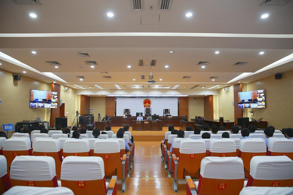 走进“法庭课堂”——司法应用学院师生赴江南区人民法院开展实践教学活动