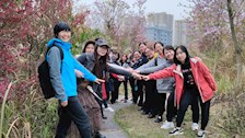 公共基础教研部分工会开展“三八”节团队拓展活动