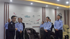 南宁市公安局心理骨干培训班来我校心理中心交流