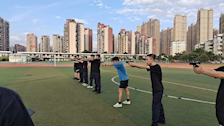 刑事科学技术学院开展第五届警务实战技能大比武队员选拔活动