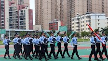 刑事科学技术学院举行升旗仪式